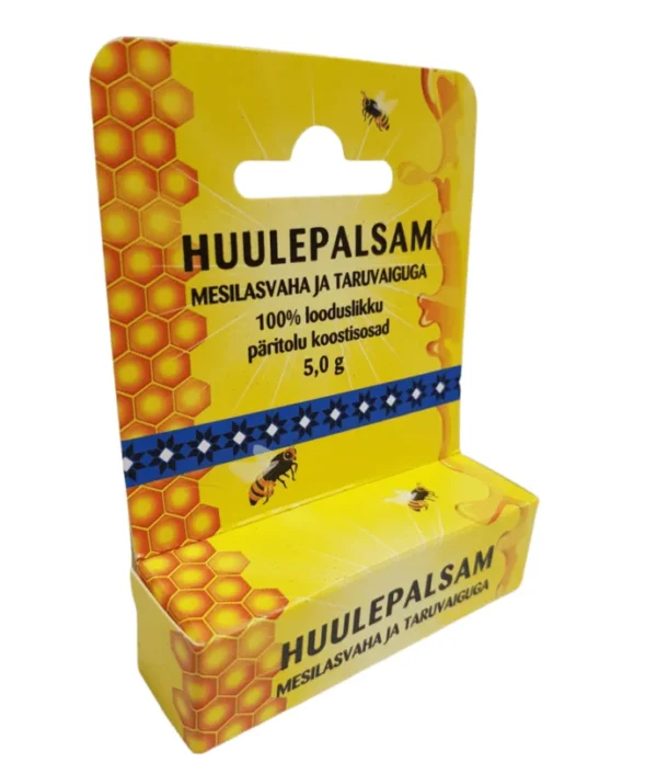 Huulepalsam-mesilasvaha-ja-taruvaiguga