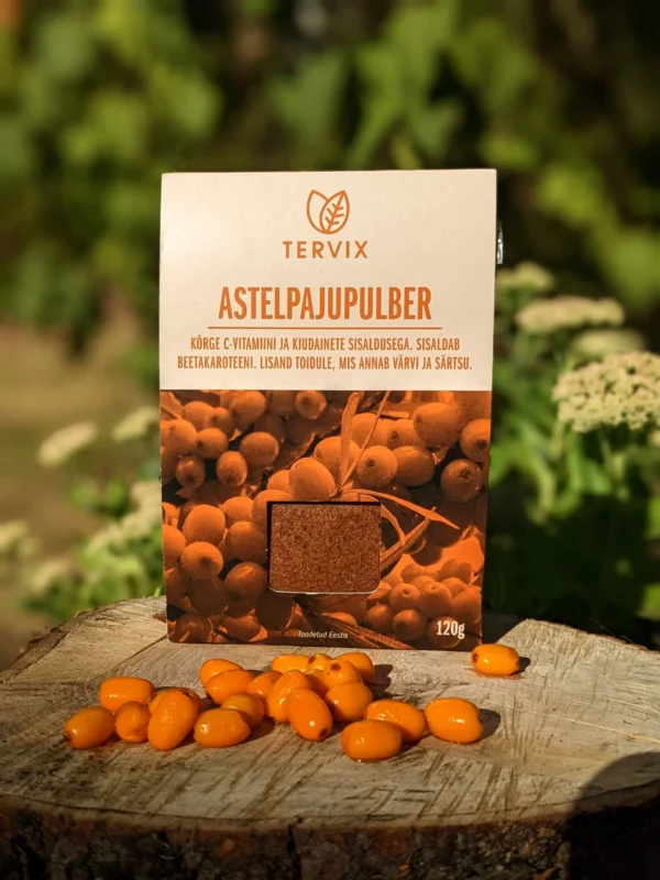 Astelpajupulber, Tervix, 120g - Image 3