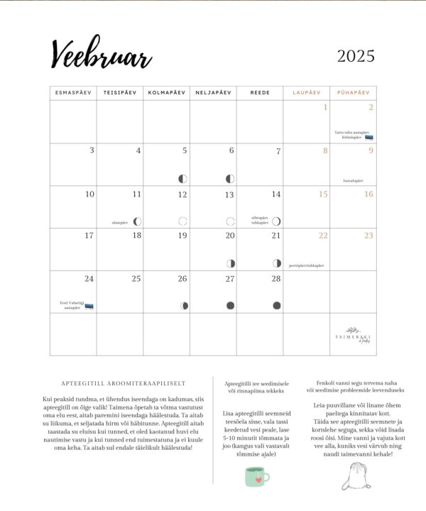 Eeterlike õlide kalender 2025 - Image 5
