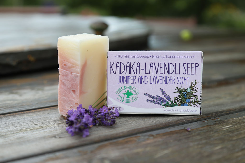 Kadaka-Lavendli seep, HiiuIhuhooldus, 95g - Image 2